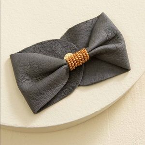 •Noonday Collection• leather bow bracelet